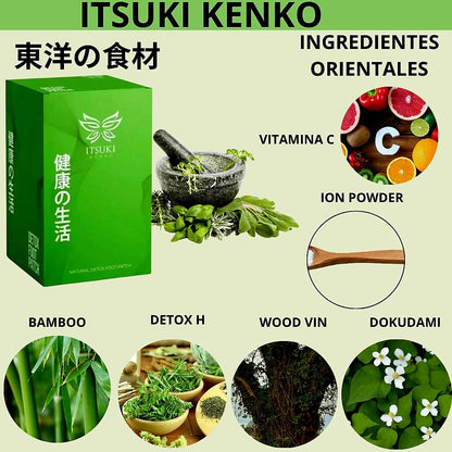 Parche desintoxicante/ ITSUKI KENKO PODEROSO DETOX